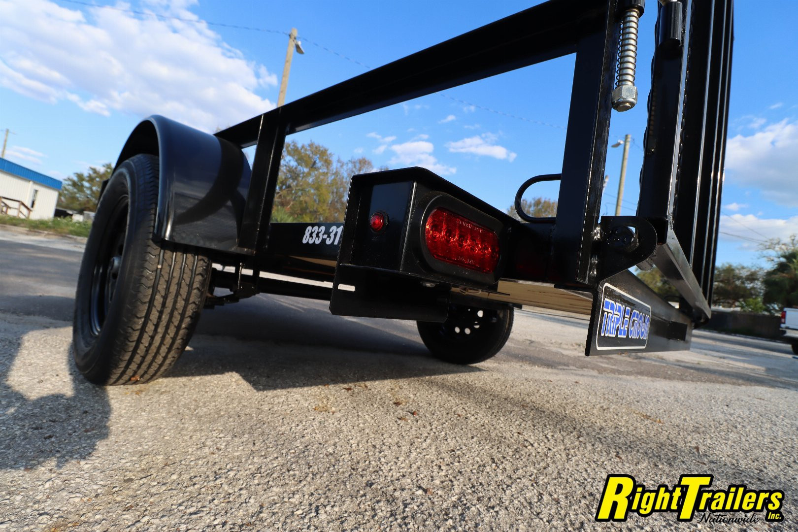 New 2026 5X10 Triple Crown Utility Trailer