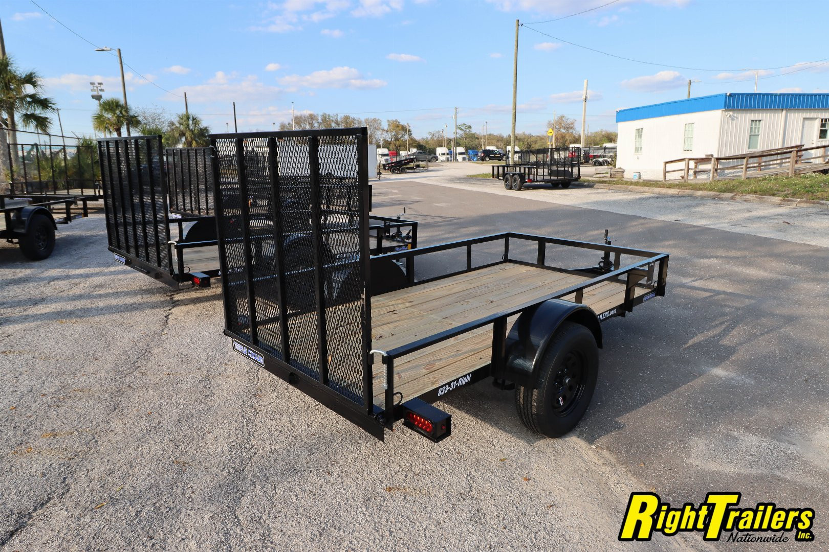 New 2026 5X10 Triple Crown Utility Trailer