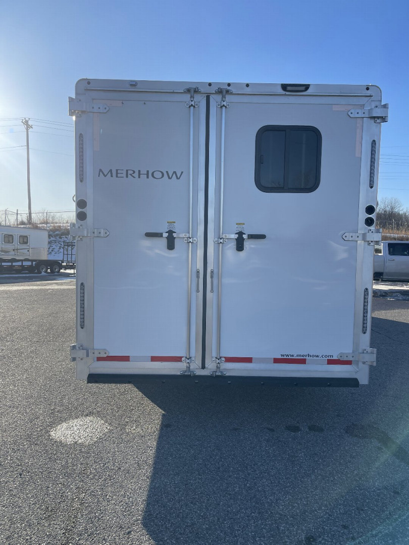 New 2026 Merhow Trailers 8314-B RWS Horse Trailer