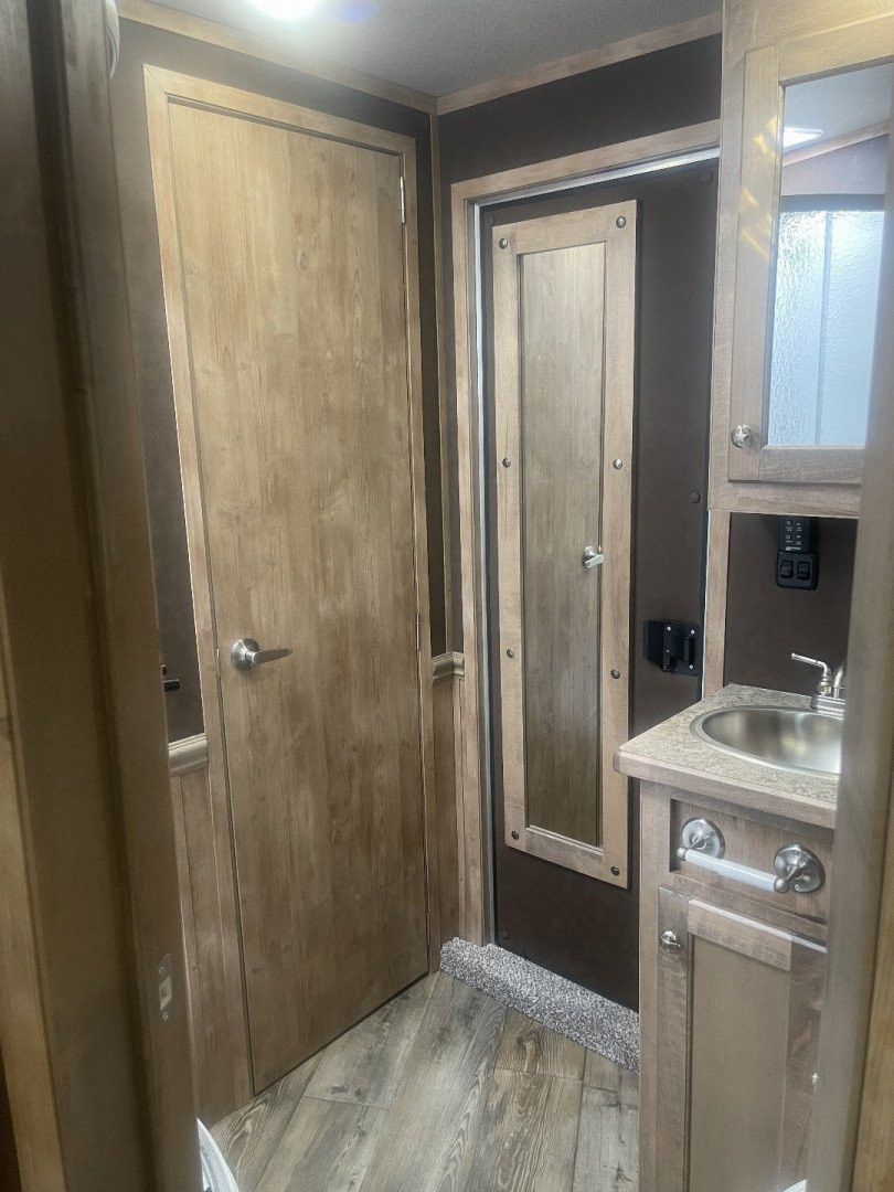 New 2026 Merhow Trailers 8416-A RWS- SIDE LOAD Horse Trailer