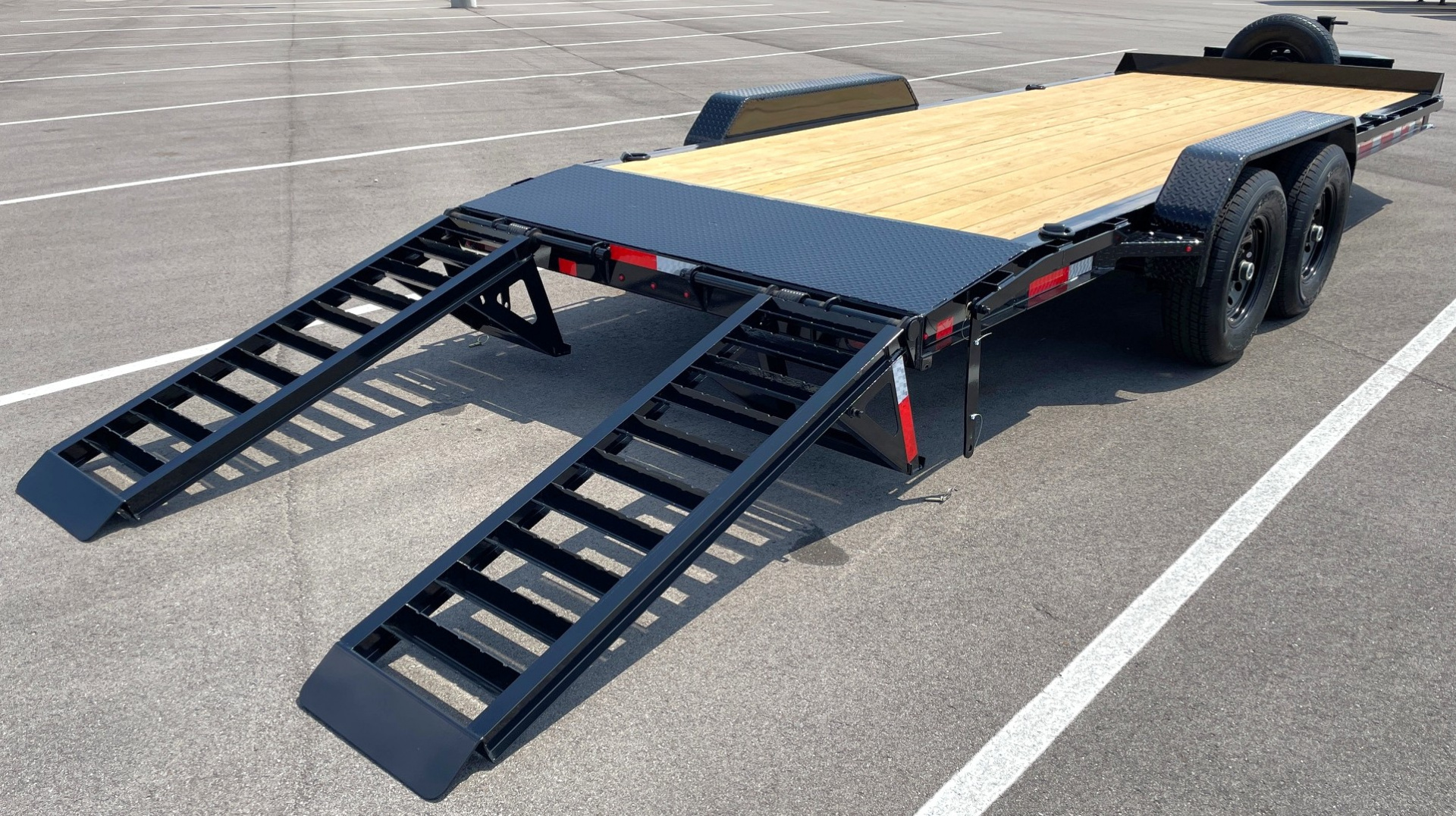 New Diamond C Baseline 20' Equipment Trailer 14,000LB, Spare Tire, Tool Box