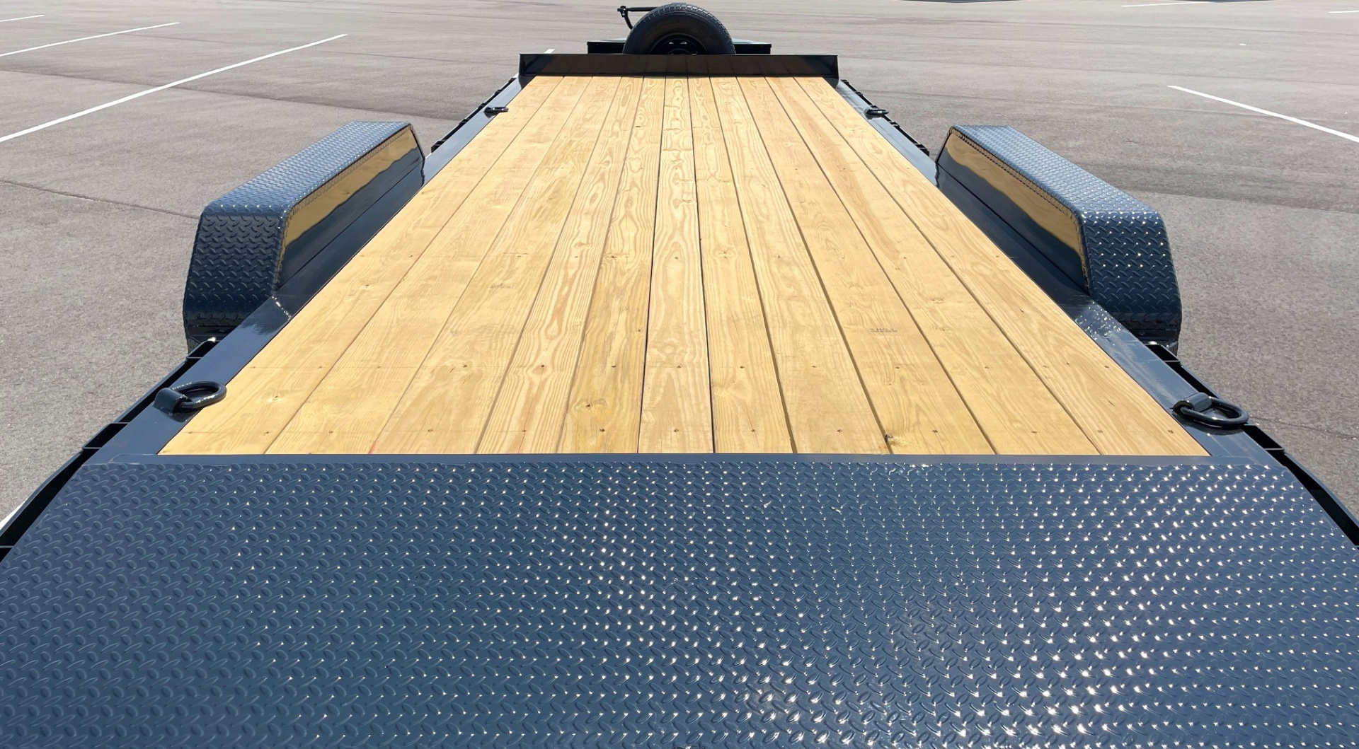 New Diamond C Baseline 20' Equipment Trailer 14,000LB, Spare Tire, Tool Box