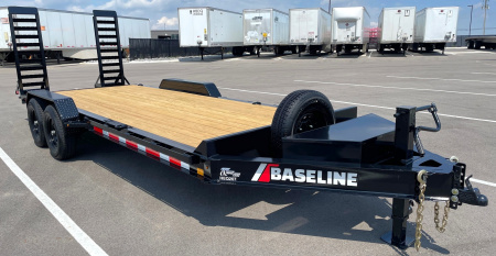 New Diamond C Baseline 20' Equipment Trailer 14,000LB, Spare Tire, Tool Box