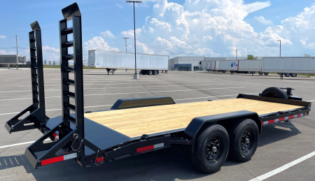 New Diamond C Baseline 20' Equipment Trailer 14,000LB, Spare Tire, Tool Box
