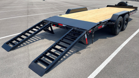 New Diamond C Baseline 20' Equipment Trailer 14,000LB, Spare Tire, Tool Box