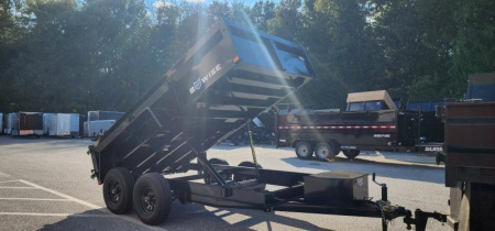 New 6 x 12 BWISE Low Pro Dump Trailer 10k