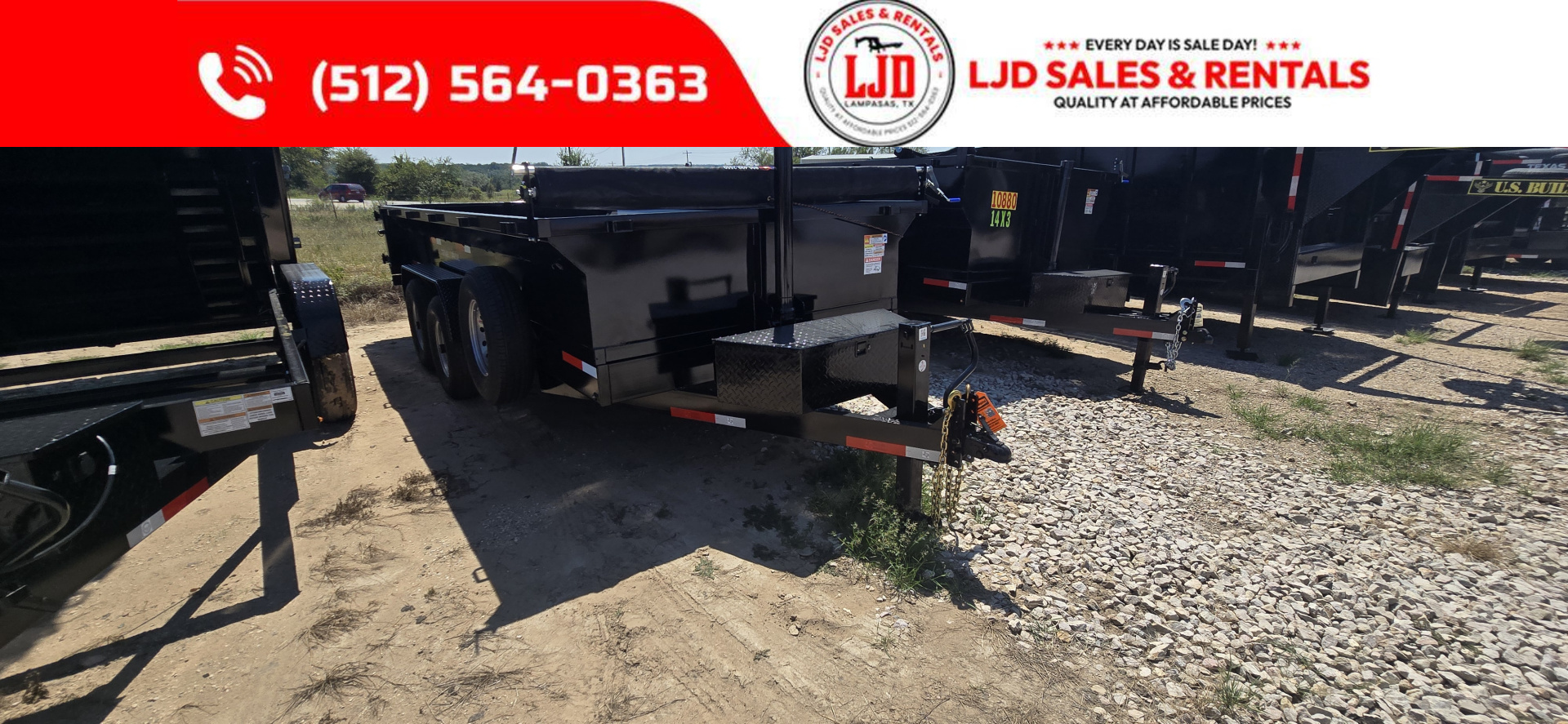New 2026 - Texas Pride - 7' x 16' x 2' - Dump Trailer