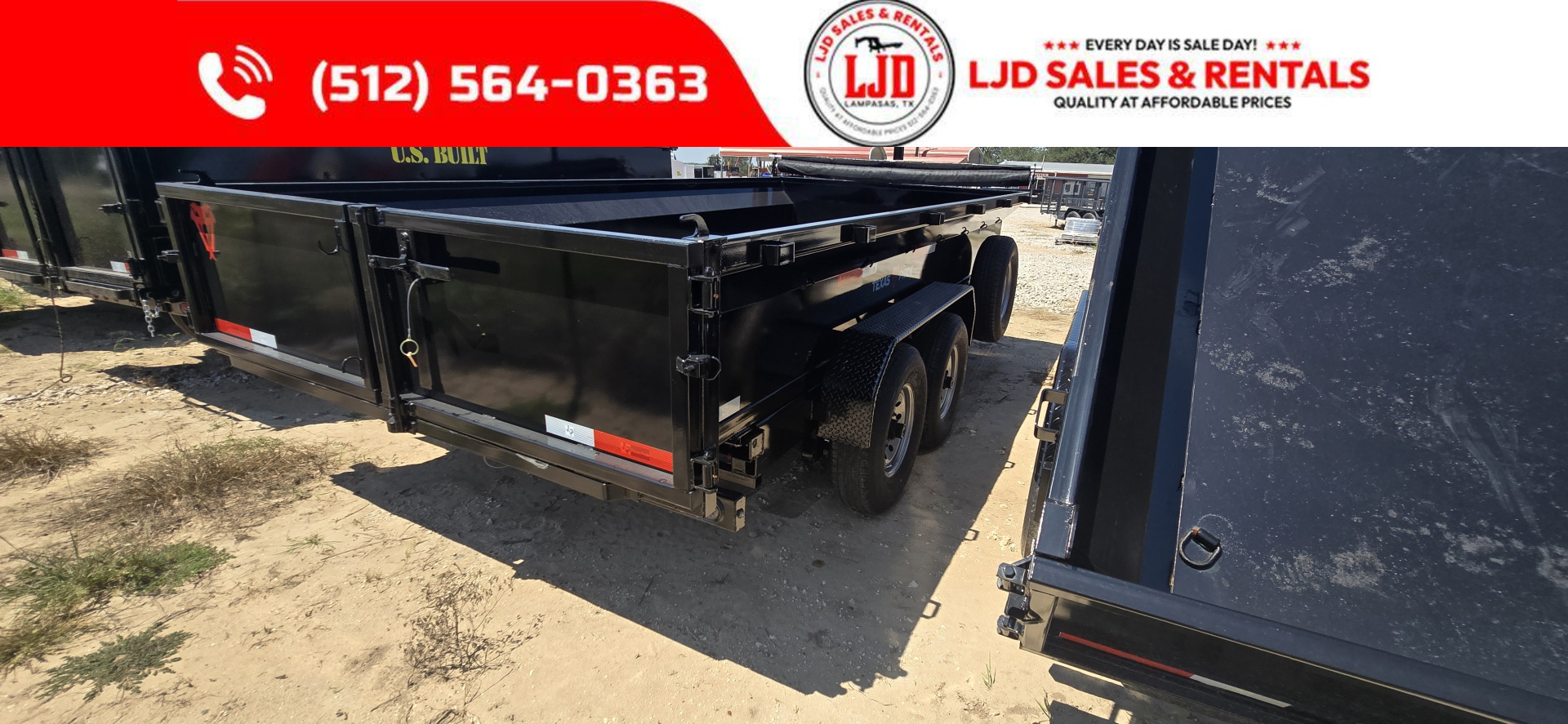 New 2026 - Texas Pride - 7' x 16' x 2' - Dump Trailer