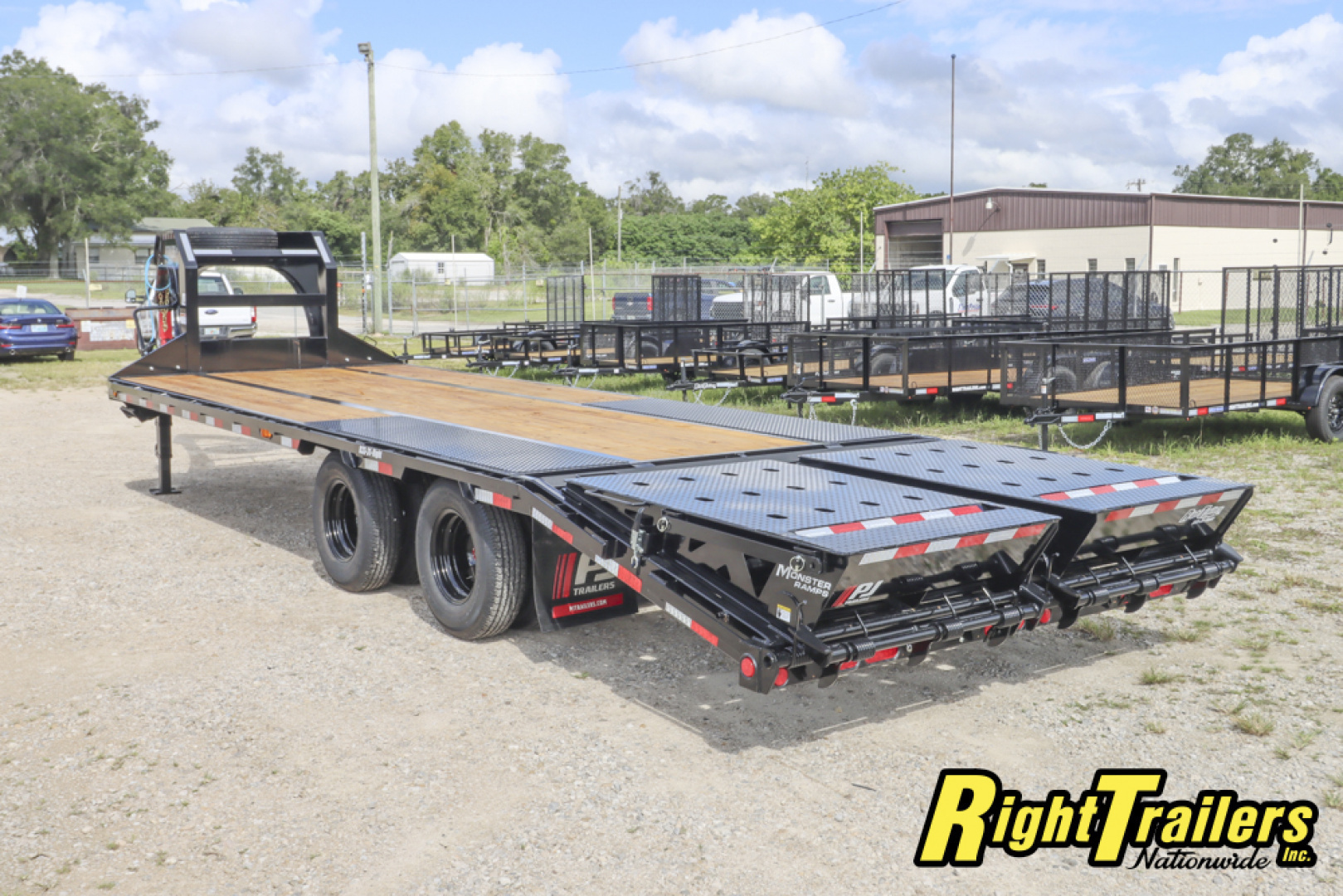 New 2026 8.5X25 PJ Gooseneck Equipment Trailer