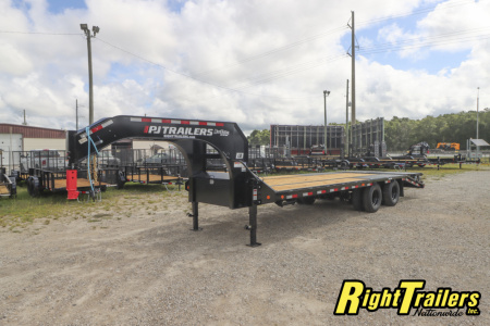 New 2026 8.5X25 PJ Gooseneck Equipment Trailer