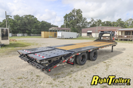 New 2026 8.5X25 PJ Gooseneck Equipment Trailer