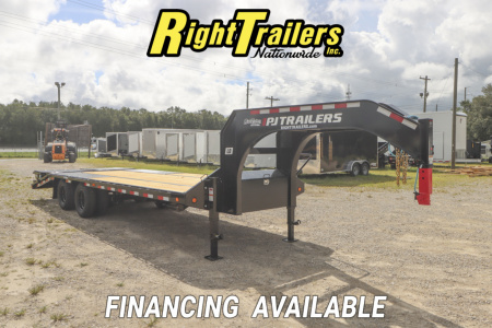 New 2026 8.5X25 PJ Gooseneck Equipment Trailer