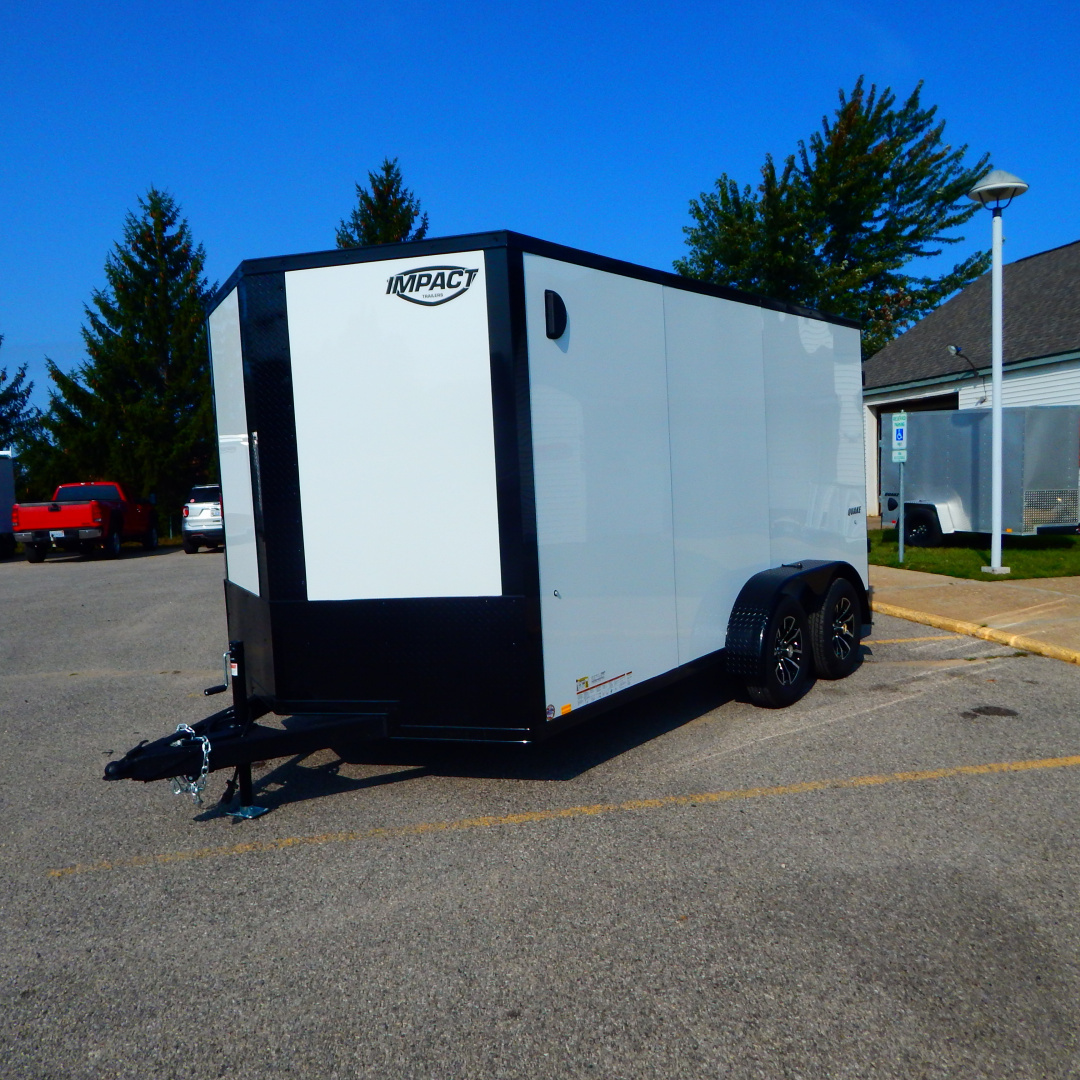 New 2026 Impact Trailers 7x14 7k Quake Cargo / Enclosed Trailer