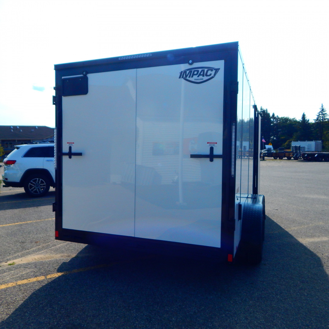 New 2026 Impact Trailers 7x14 7k Quake Cargo / Enclosed Trailer