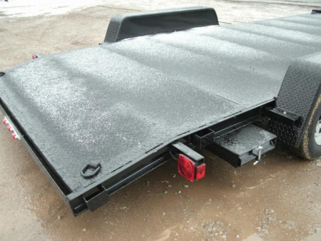 New 2026 AMO FLATBED - 18' ALL STEEL DECK Flatbed Trailer