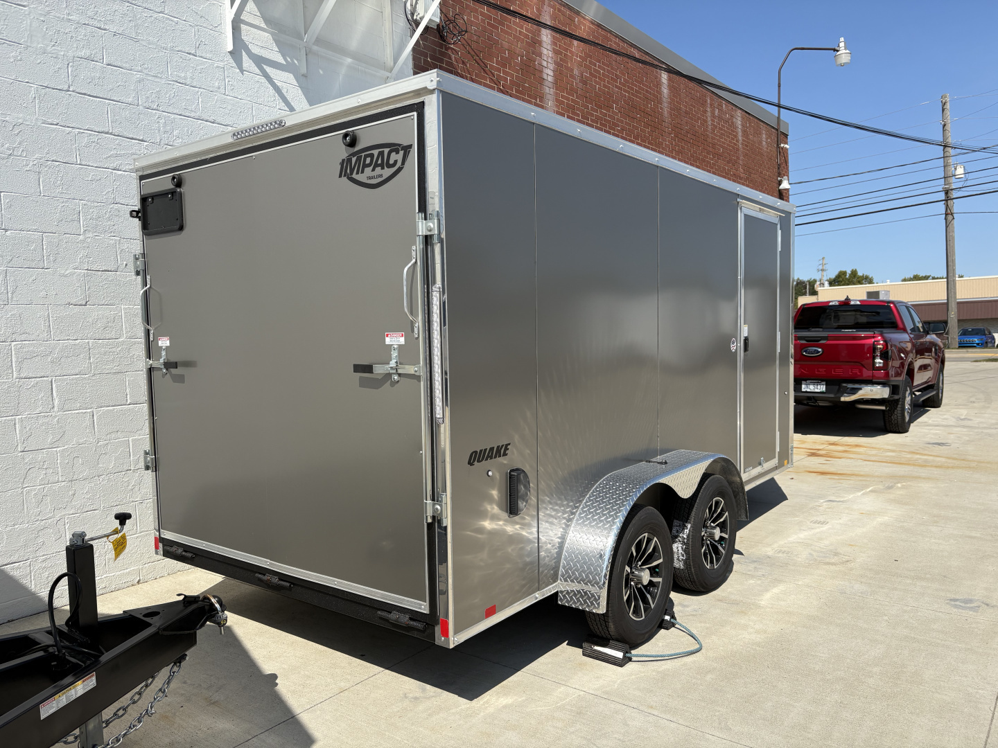 New 2026 Impact Trailers 7X14 RAMP DOOR CARGO Cargo / Enclosed Trailer