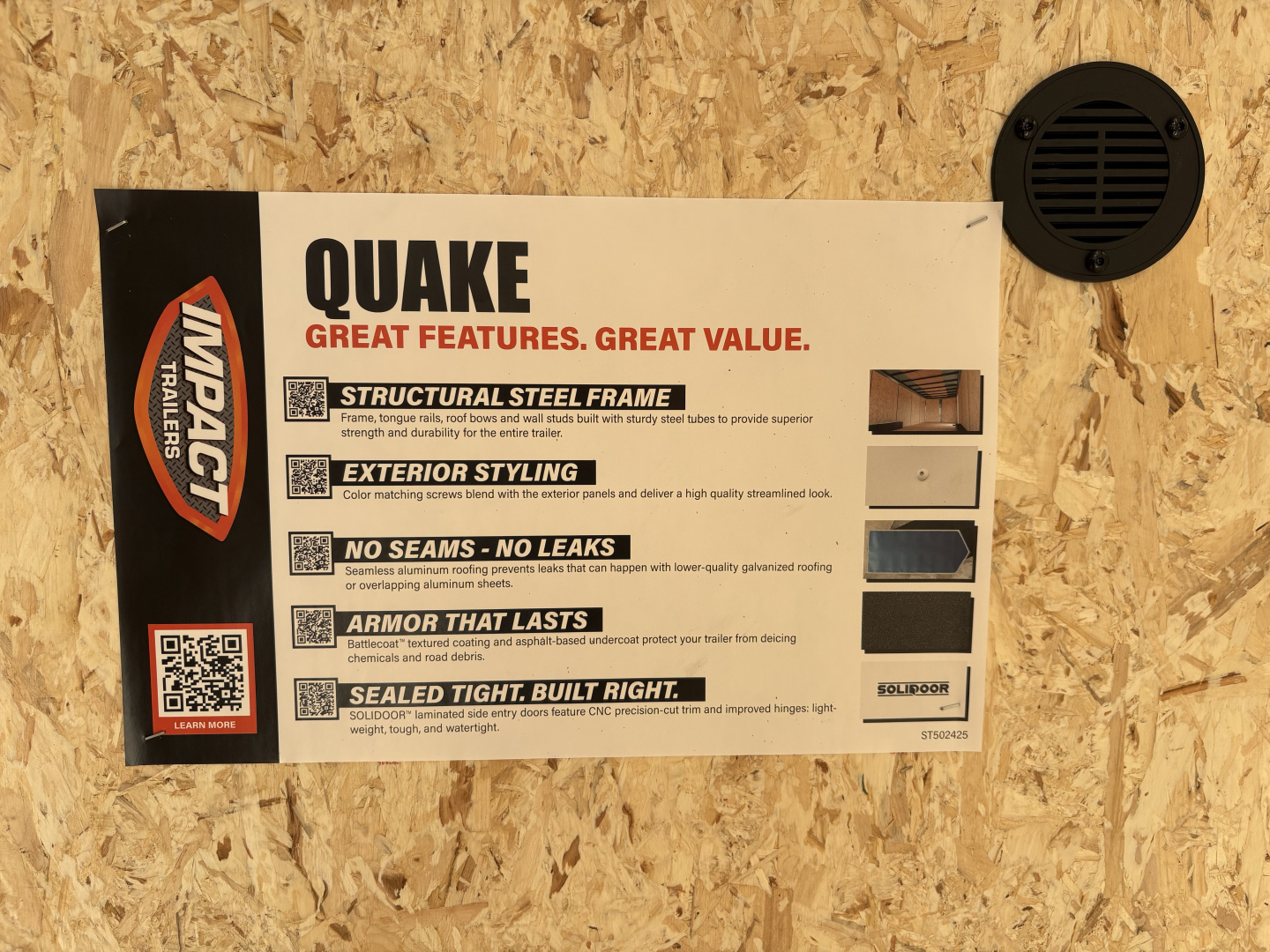 New 2026 Impact Trailers 7X14 RAMP DOOR CARGO Cargo / Enclosed Trailer