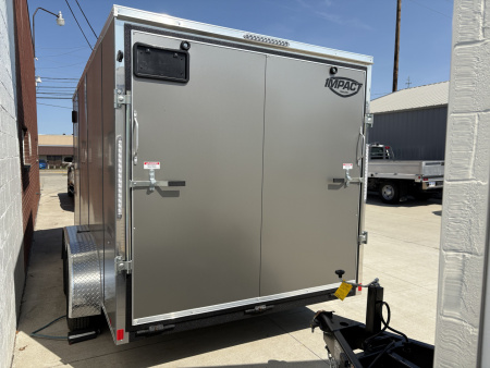 New 2026 Impact Trailers 7X14 RAMP DOOR CARGO Cargo / Enclosed Trailer