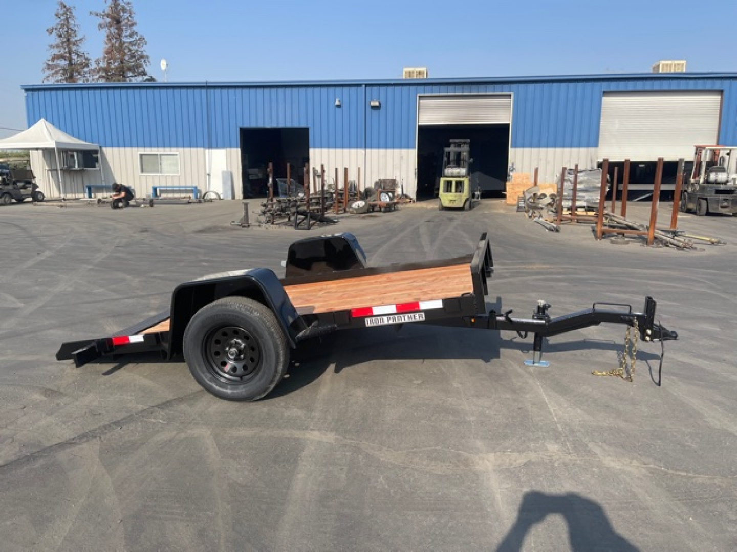 New 2025 Iron Panther 5.5'x10' Tilt Trailer