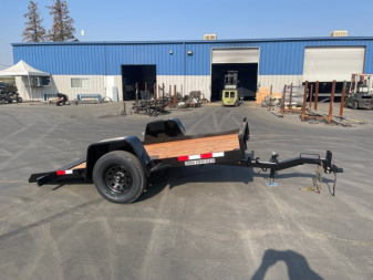 New 2025 Iron Panther 5.5'x10' Tilt Trailer