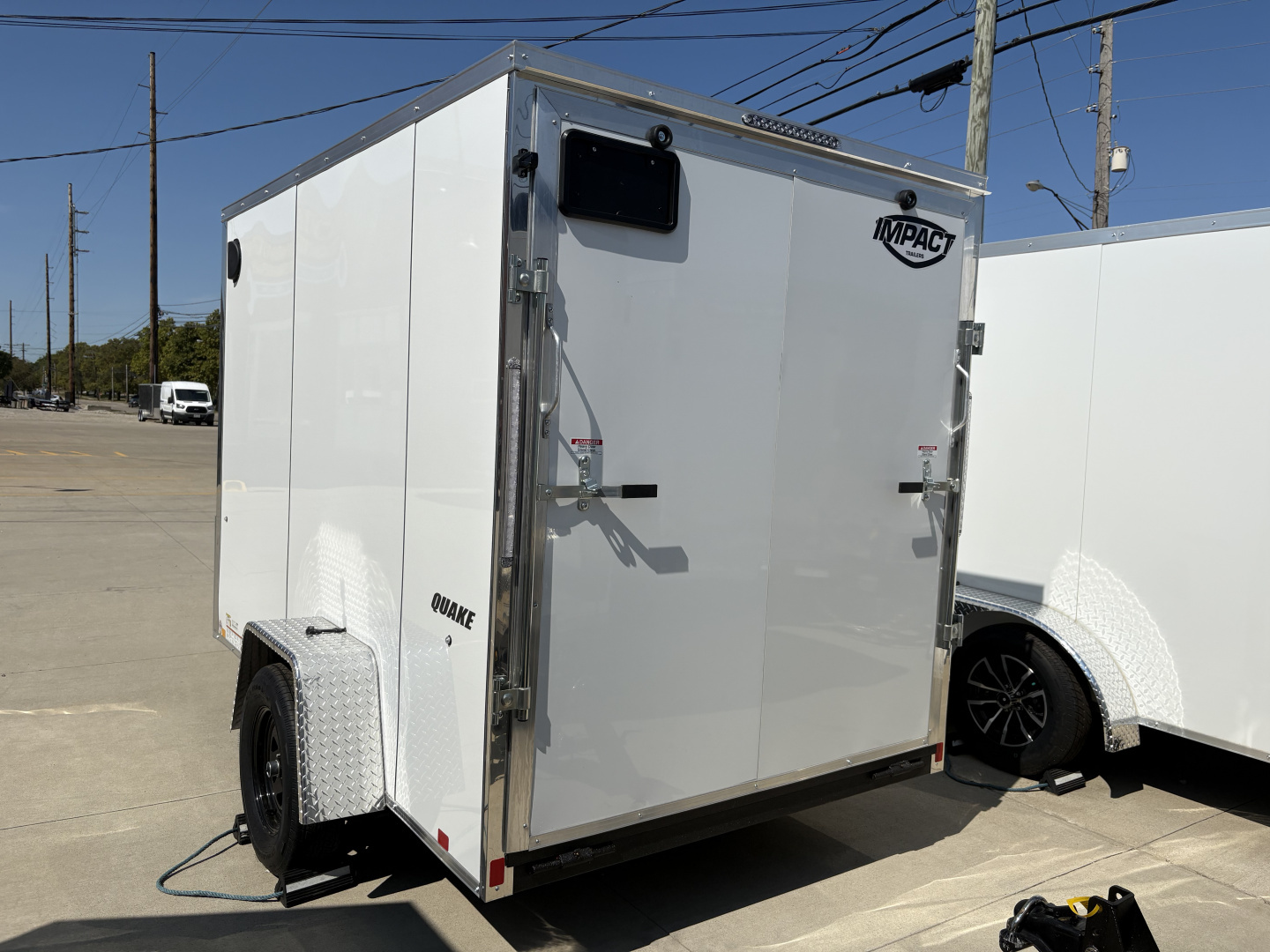 New 2026 Impact Trailers 6'X10' QUAKE CARGO Cargo / Enclosed Trailer