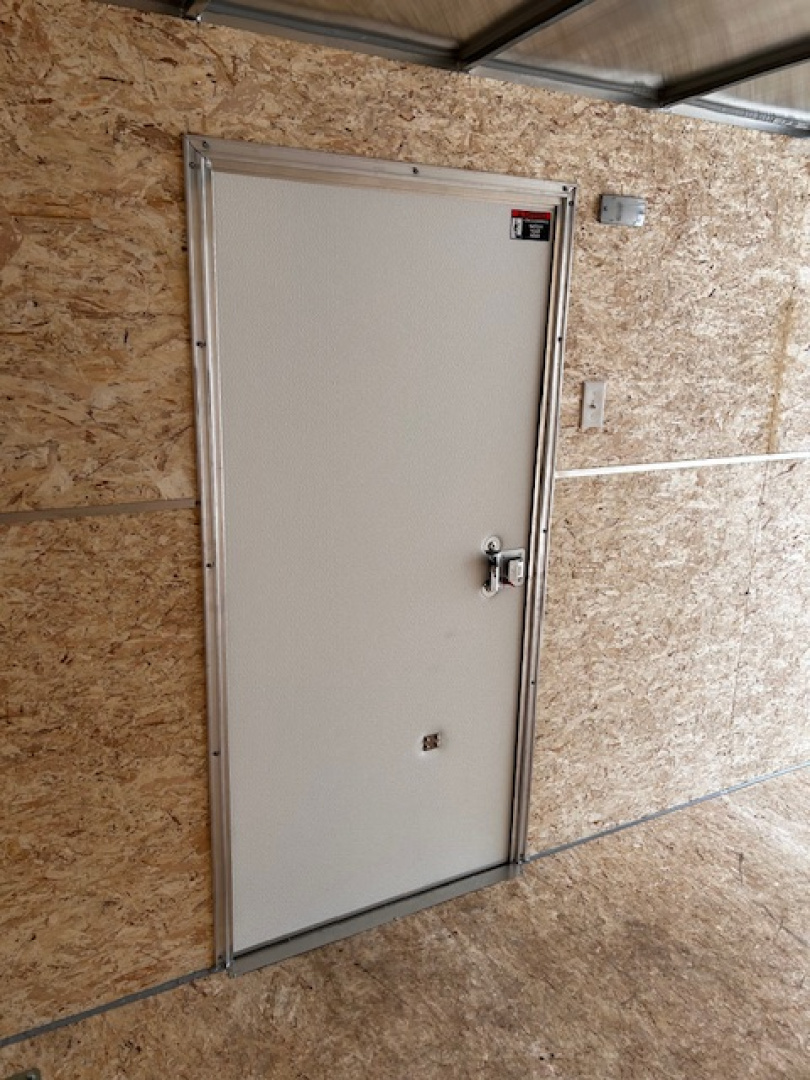 New 2026 H&H Trailers 7X16 7' INTERIOR RAMP DOOR Cargo / Enclosed Trailer