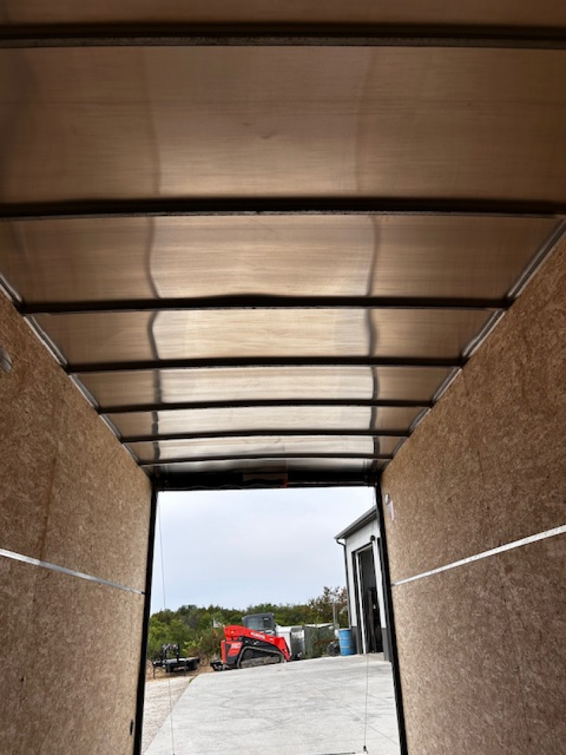 New 2026 H&H Trailers 7X16 7' INTERIOR RAMP DOOR Cargo / Enclosed Trailer