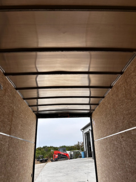 New 2026 H&H Trailers 7X16 7' INTERIOR RAMP DOOR Cargo / Enclosed Trailer