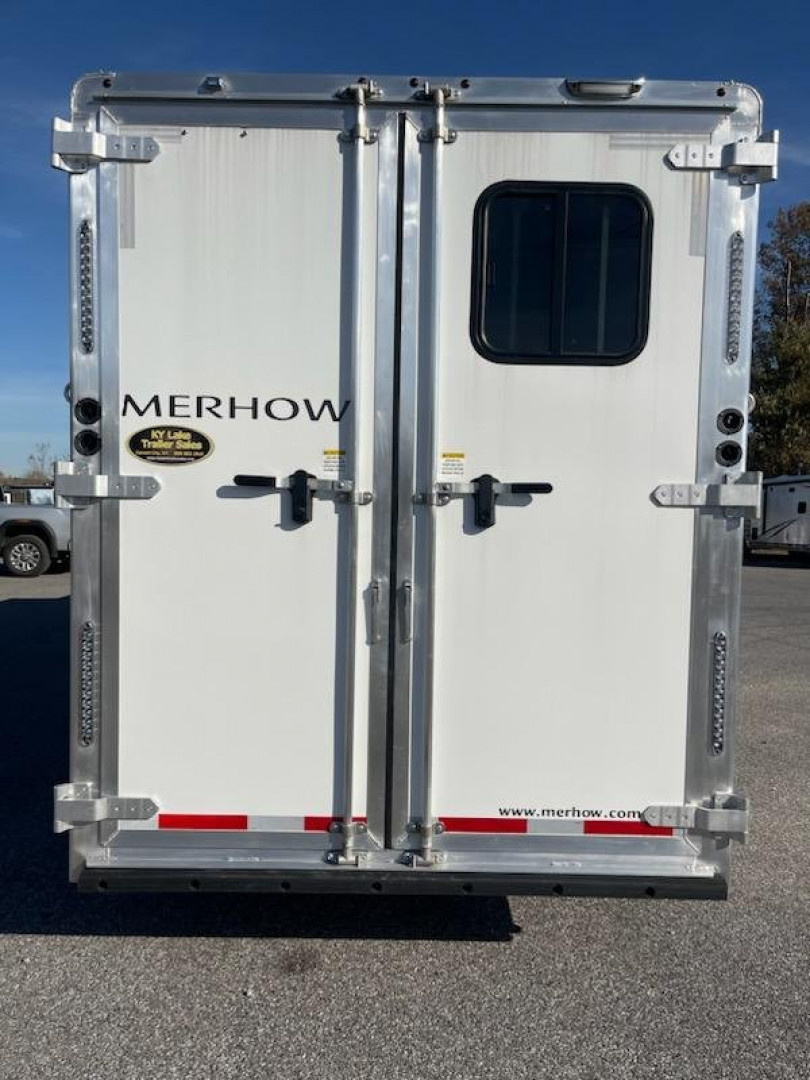 New 2026 Merhow Trailers 7309 RK-SLIDE Horse Trailer