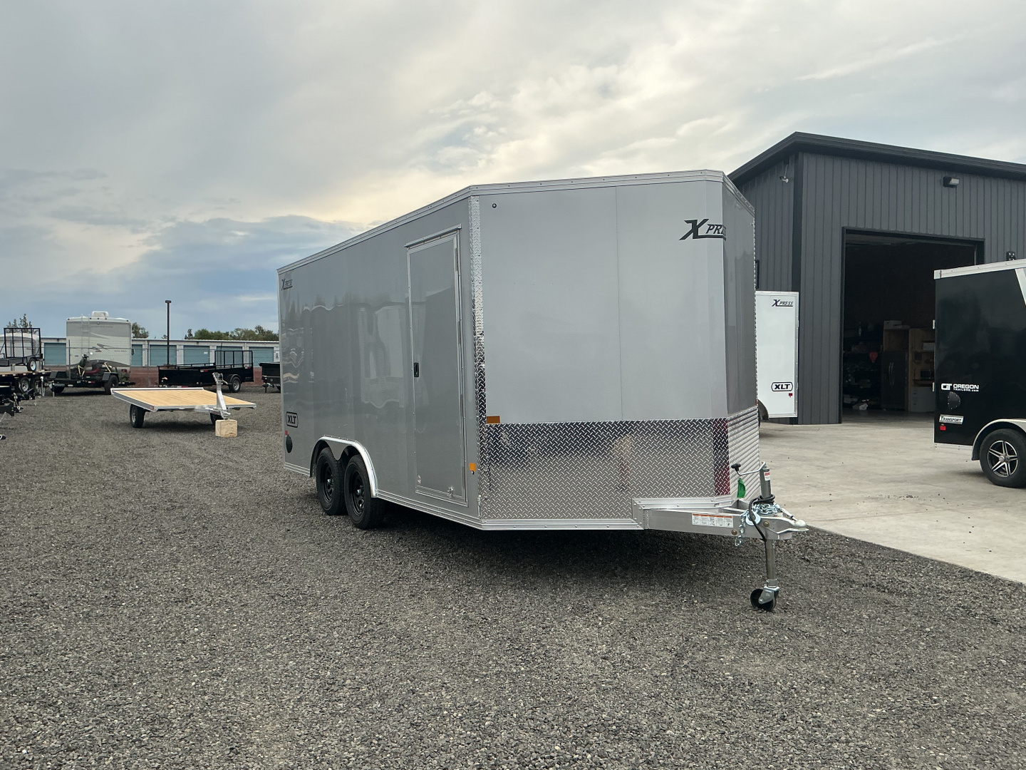 New 8.5X16 TA 7K Aluminum Enclosed Car Hauler XLT Pro Series