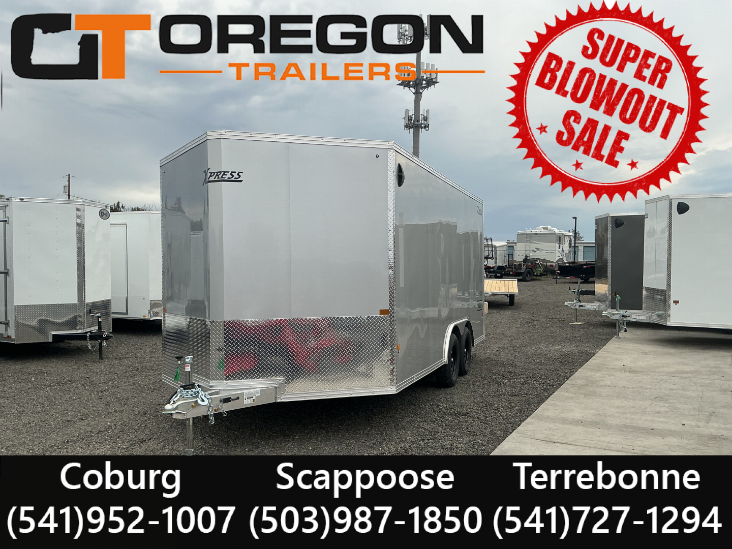 New 8.5X16 TA 7K Aluminum Enclosed Car Hauler XLT Pro Series