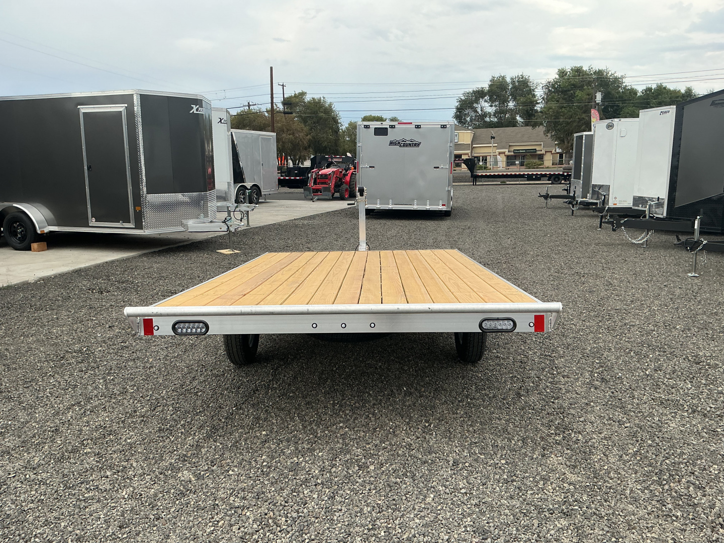 New 2026 ALCOM 2.2K Raft Trailer Aluminum w/ Manual Winch