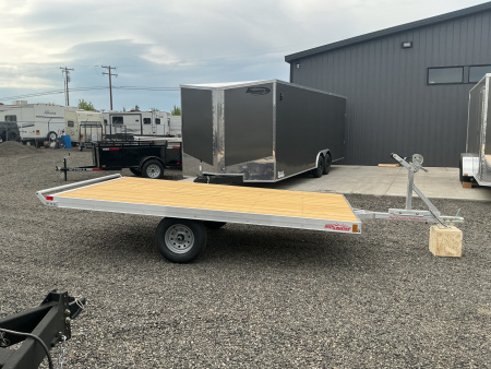 New 2026 ALCOM 2.2K Raft Trailer Aluminum w/ Manual Winch