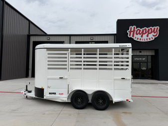 New 2026 Good Guys 14'x6' Horse Trailer w/Tack Room - Roper