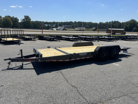 New 2025 20FT 10K MANUAL TILT FLOOR CAR HAULER