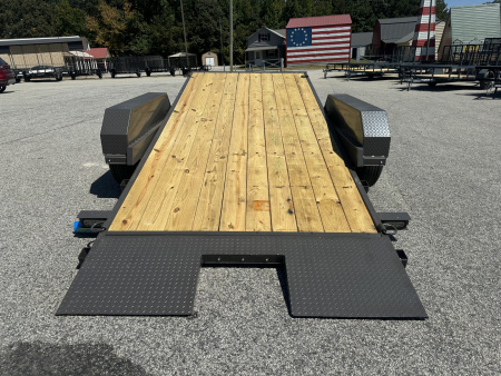 New 2025 20FT 10K MANUAL TILT FLOOR CAR HAULER