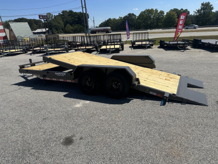 New 2025 20FT 10K MANUAL TILT FLOOR CAR HAULER