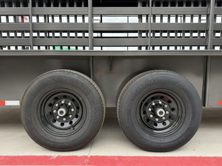 New 2026 Good Guys 6'8"x24' GN Bar Top Livestock Trailer - BTL