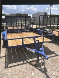 New 2025 Falcon Trailers 6.05x10 SA Utility Trailer