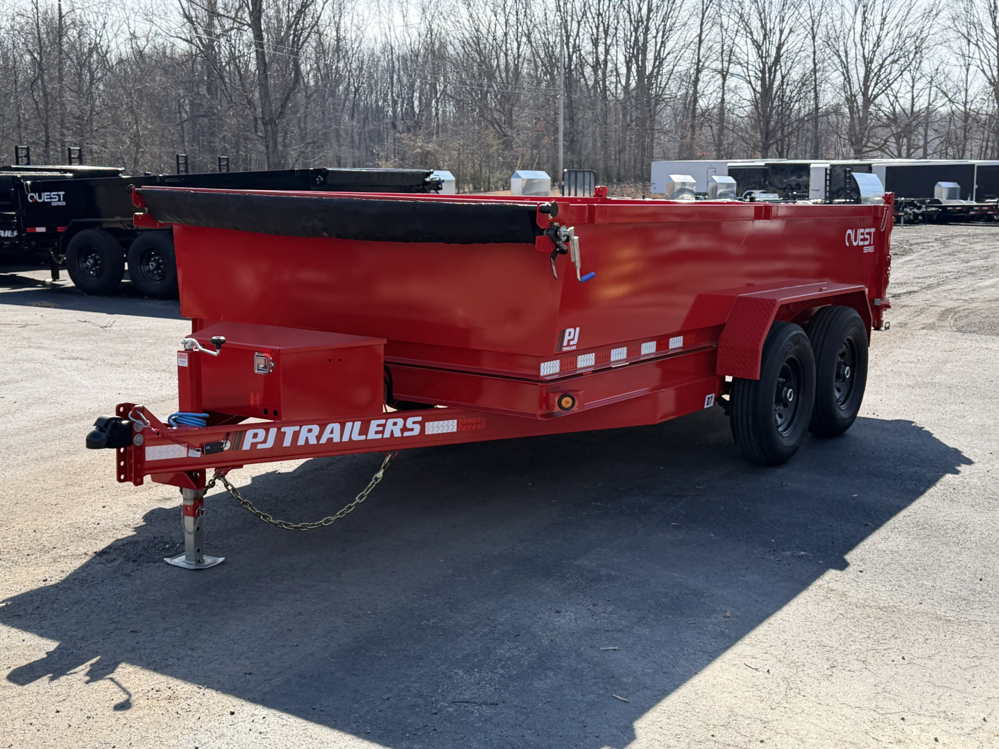 New 2026 PJ Trailers 83" x 14' (D7) Quest Series 14K Dump Trailer
