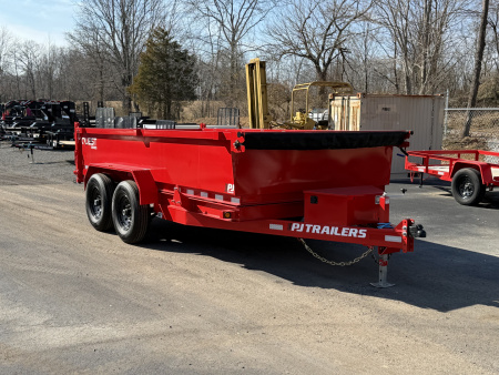 New 2026 PJ Trailers 83" x 14' (D7) Quest Series 14K Dump Trailer