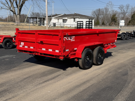 New 2026 PJ Trailers 83" x 14' (D7) Quest Series 14K Dump Trailer