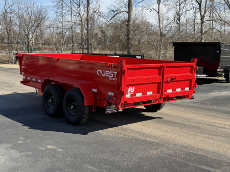 New 2026 PJ Trailers 83" x 14' (D7) Quest Series 14K Dump Trailer