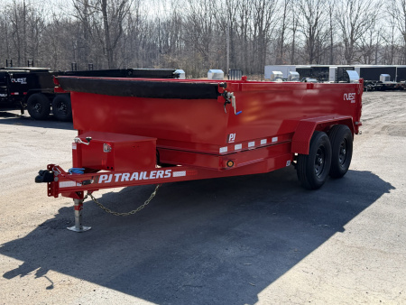 New 2026 PJ Trailers 83" x 14' (D7) Quest Series 14K Dump Trailer