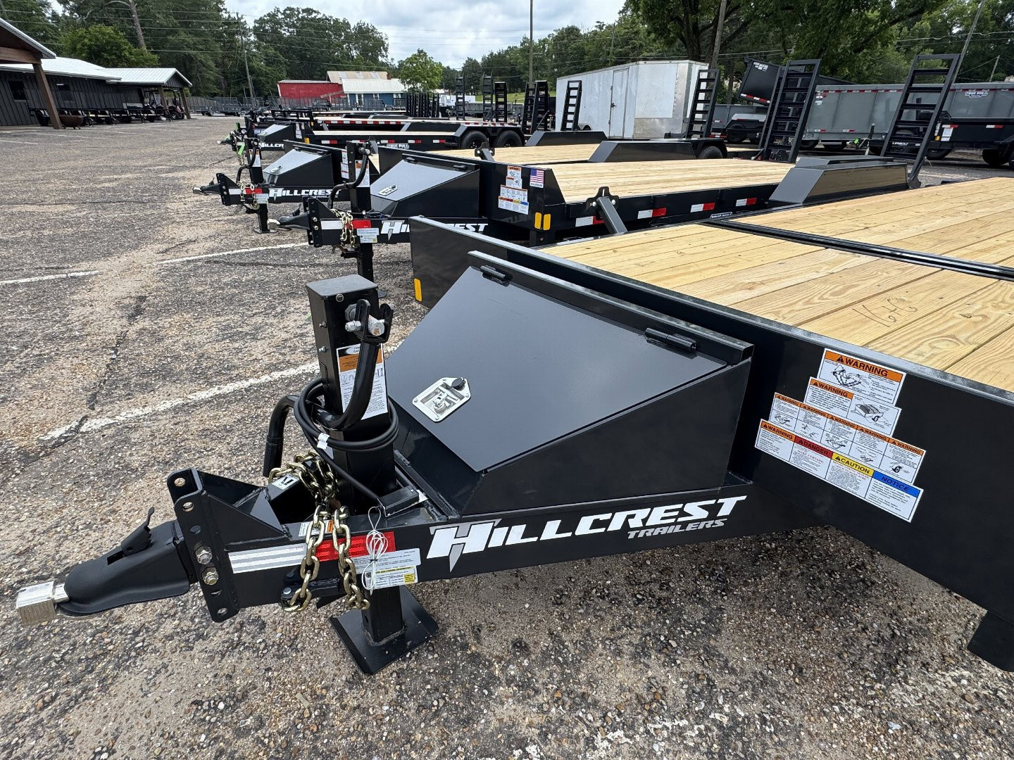 New 2026 Hillcrest Trailers 14166SPT Equipment Trailer