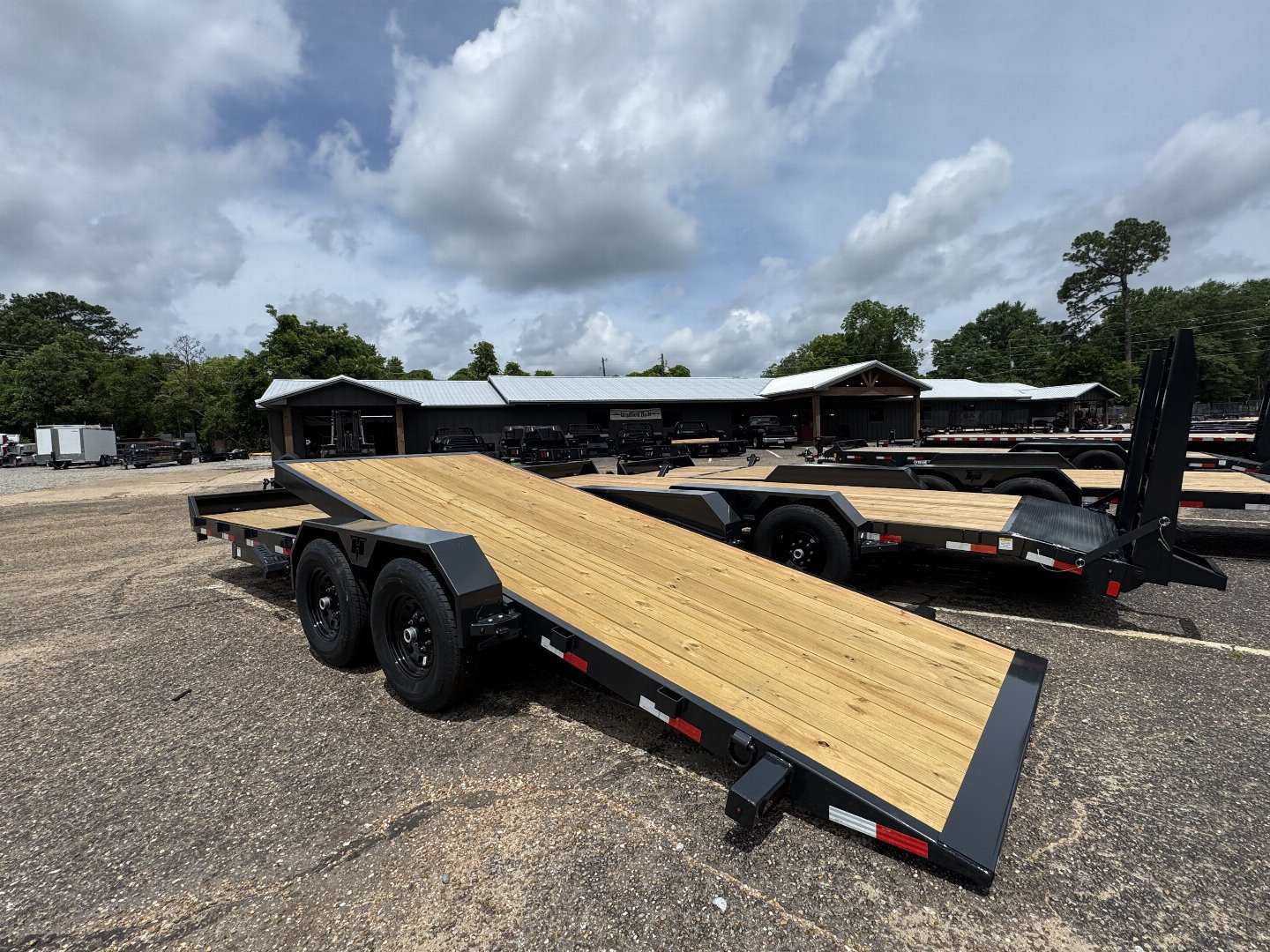 New 2026 Hillcrest Trailers 14166SPT Equipment Trailer