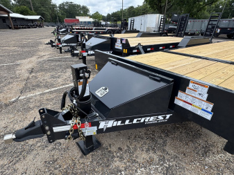 New 2026 Hillcrest Trailers 14166SPT Equipment Trailer