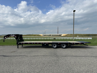 New 2026 Delta Mfg 32'X8'6  210HGN Flatbed Trailer