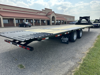 New 2026 Delta Mfg 32'X8'6" 210HGN Flatbed Trailer