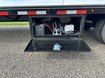 New 2026 Delta Mfg 32'X8'6" 210HGN Flatbed Trailer